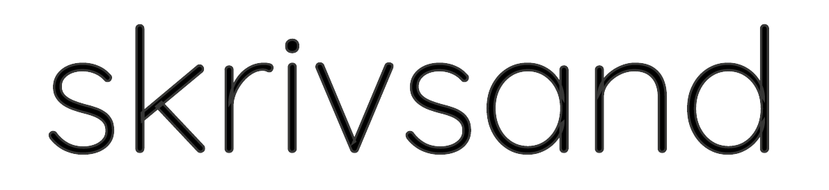 Skrivsand